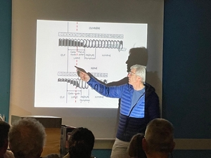 Pascal Mariette au tableau